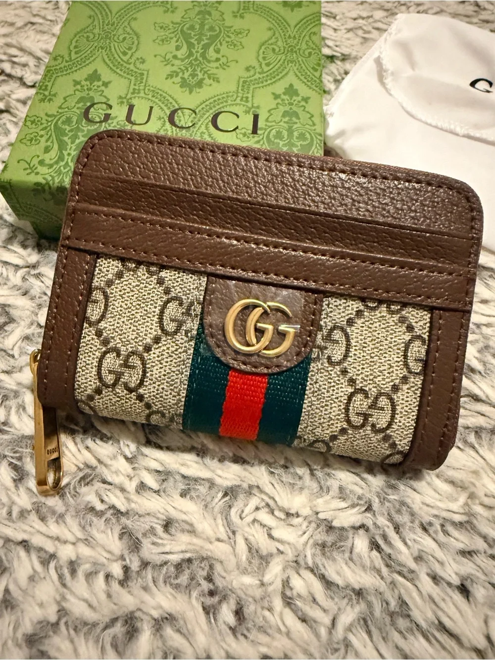 New Card Case Wallet with Web Stripe
